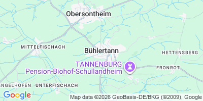 Karte Bühlertann