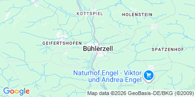 Karte Bühlerzell
