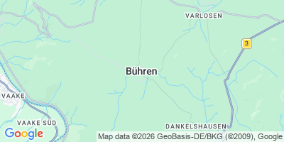 Karte Bühren