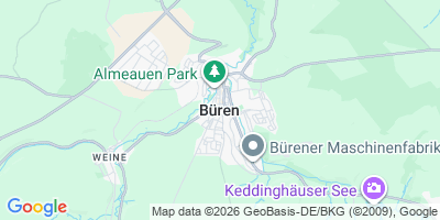 Karte Büren