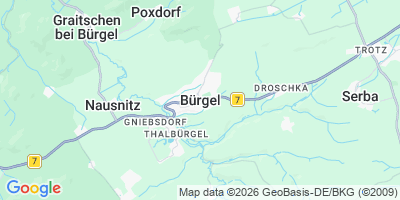 Karte Bürgel