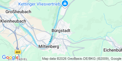 Karte Bürgstadt