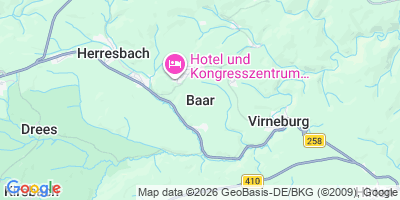 Karte Baar