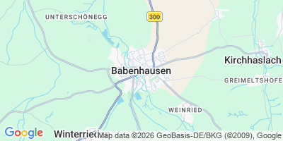 Karte Babenhausen