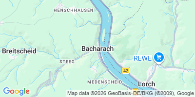 Karte Bacharach