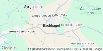 Karte Bachhagel
