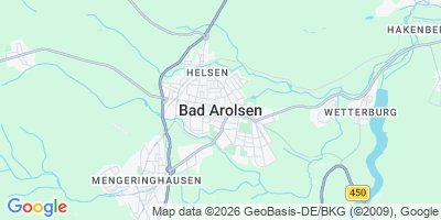 Karte Bad Arolsen