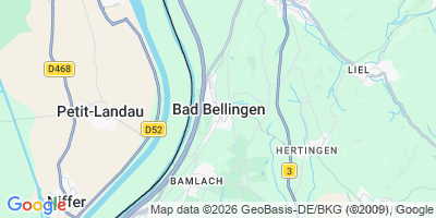 Karte Bad Bellingen