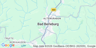 Karte Bad Berleburg
