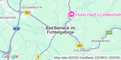 Karte Bad Berneck i.Fichtelgebirge
