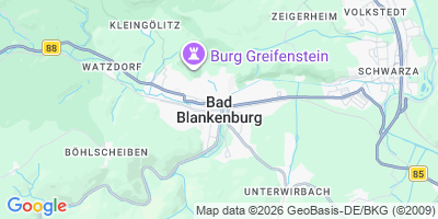 Karte Bad Blankenburg