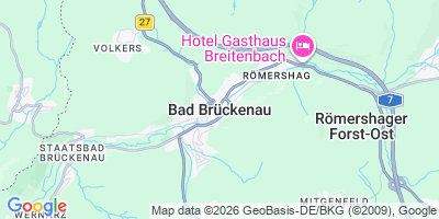 Karte Bad Brückenau