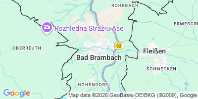 Karte Bad Brambach