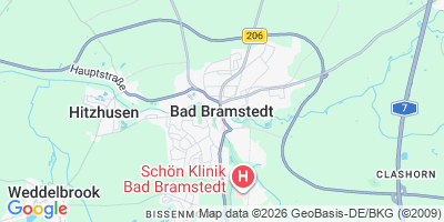 Karte Bad Bramstedt