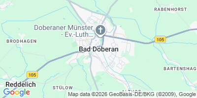 Karte Bad Doberan