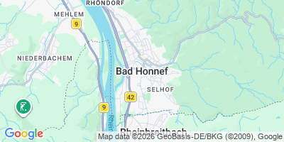Karte Bad Honnef