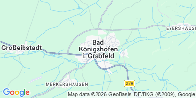 Karte Bad Königshofen i.Grabfeld