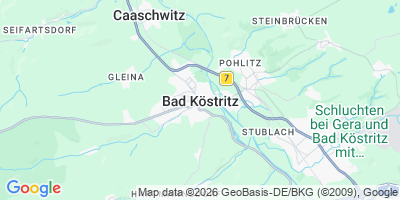Karte Bad Köstritz