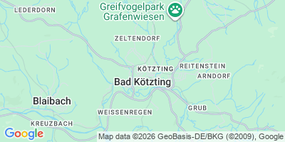 Karte Bad Kötzting