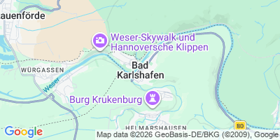 Karte Bad Karlshafen