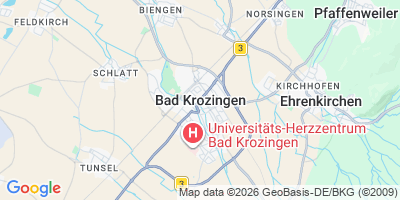 Karte Bad Krozingen