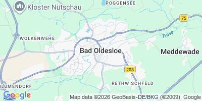 Karte Bad Oldesloe