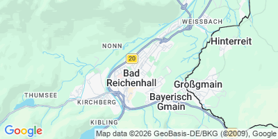 Karte Bad Reichenhall
