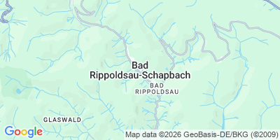 Karte Bad Rippoldsau-Schapbach