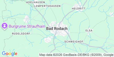Karte Bad Rodach