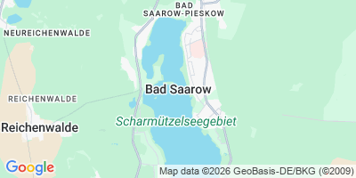Karte Bad Saarow