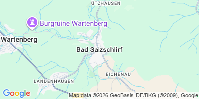 Karte Bad Salzschlirf