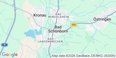 Karte Bad Schönborn