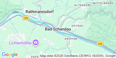 Karte Bad Schandau