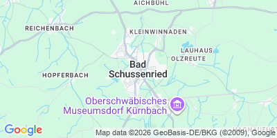 Karte Bad Schussenried