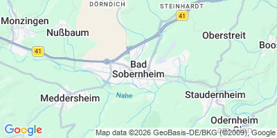 Karte Bad Sobernheim