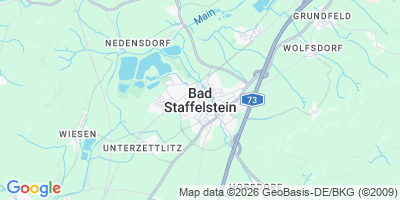 Karte Bad Staffelstein