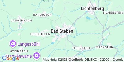 Karte Bad Steben