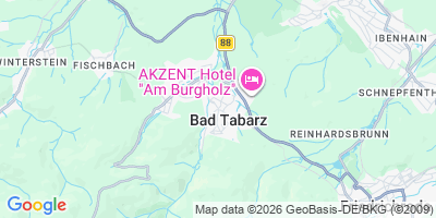 Karte Bad Tabarz