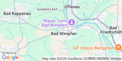 Karte Bad Wimpfen