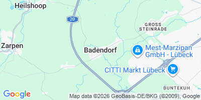 Karte Badendorf