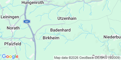 Karte Badenhard