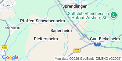 Karte Badenheim