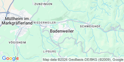 Karte Badenweiler