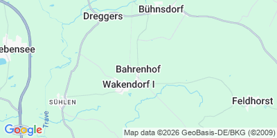 Karte Bahrenhof