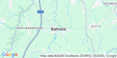 Karte Bahretal