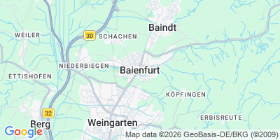 Karte Baienfurt