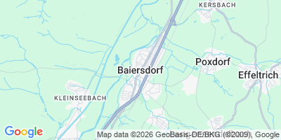 Karte Baiersdorf