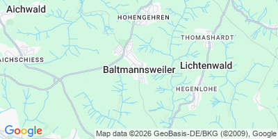 Karte Baltmannsweiler