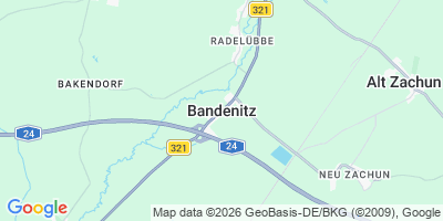 Karte Bandenitz