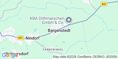 Karte Bargenstedt